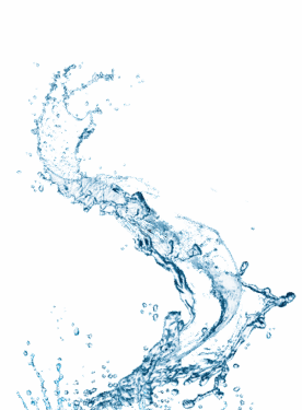 image of a water splash